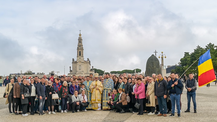 Credincioși greco-catolici români în pelerinaj la Fatima